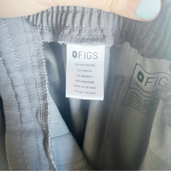 Figs XL Graphite Gray Yola Skinny Scrub Pants TW2000R - Picture 4 of 5